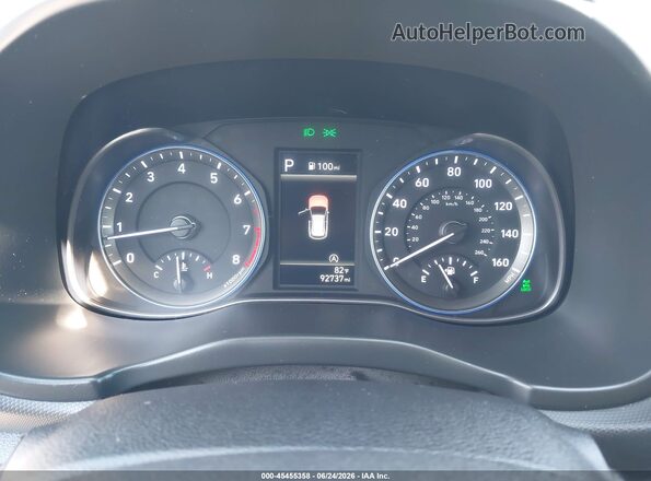KM8K2CAB7PU013279 2023 HYUNDAI KONA Black უკანა სავარძლების ხედი