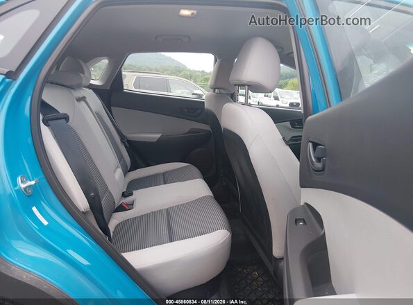 KM8K2CAB8NU896807 2022 HYUNDAI KONA Blue VIN sticker view