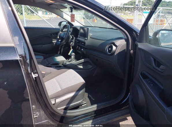 KM8K2CAB8PU013288 2023 HYUNDAI KONA Black Սալոնի դիմացի տեսք