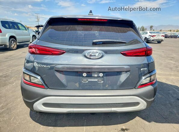 KM8K2CABXNU846846 2022 HYUNDAI KONA Charcoal Rear view