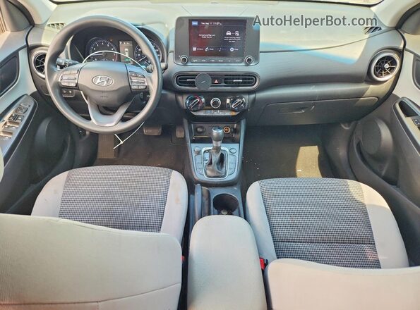 KM8K2CABXNU846846 2022 HYUNDAI KONA Charcoal Dashboard view