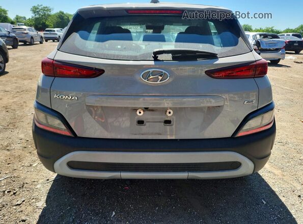 KM8K2CABXNU904728 2022 HYUNDAI KONA Серый Вид сзади