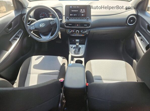 KM8K2CABXNU904728 2022 HYUNDAI KONA Серый Вид панели приборов