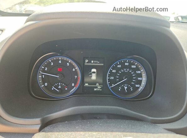 KM8K2CABXNU904728 2022 HYUNDAI KONA Серый Вид щитка приборов