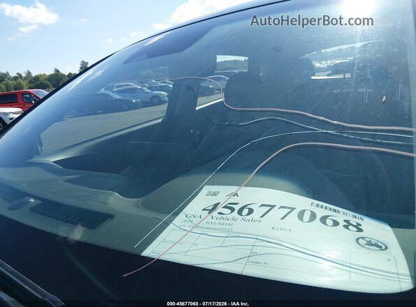 KM8K2CABXPU039262 2023 HYUNDAI KONA Черный Вид спереди