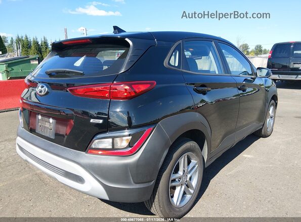 KM8K2CABXPU039262 2023 HYUNDAI KONA Черный Задняя правая четверть