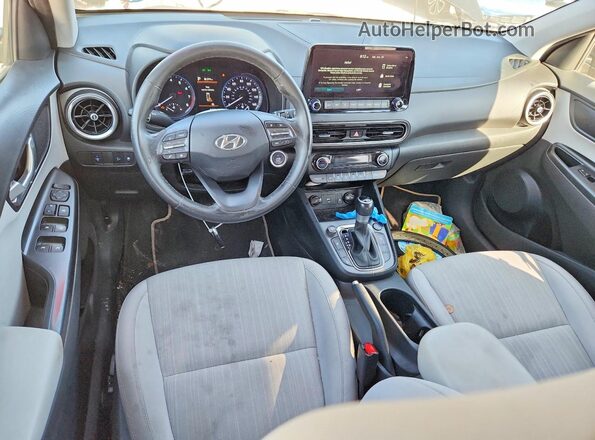 KM8K32AB3PU958074 2023 HYUNDAI KONA Black Вид панелі приладів