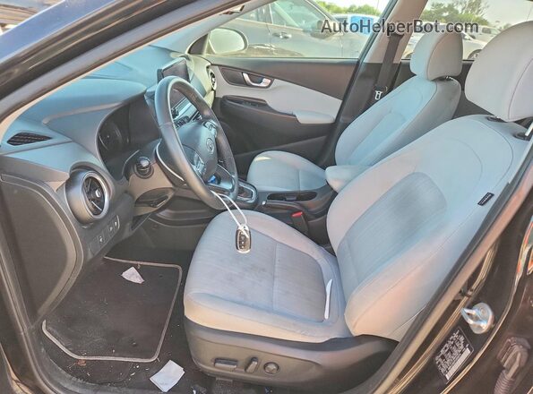 KM8K32AB3PU958074 2023 HYUNDAI KONA Black Вид салону спереду