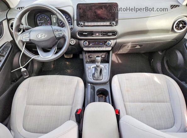 KM8K32AB4PU002375 2023 HYUNDAI KONA Gray Вид панелі приладів