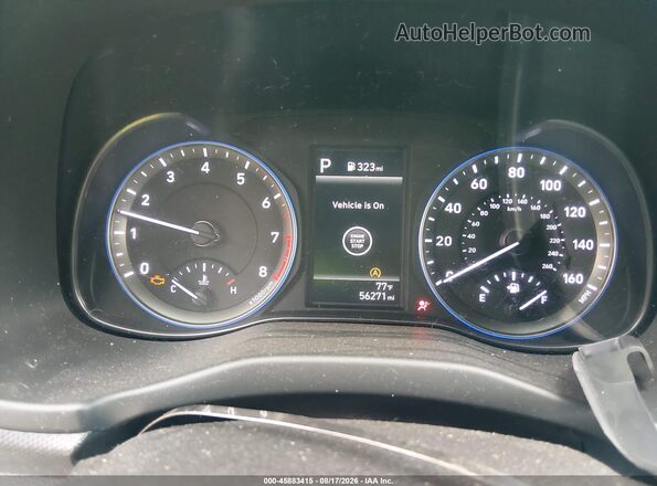 KM8K32AB5NU903722 2022 HYUNDAI KONA Серый Вид задних сидений