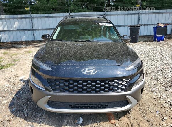 KM8K32AB7NU856399 2022 HYUNDAI KONA Black Դիմացի տեսք