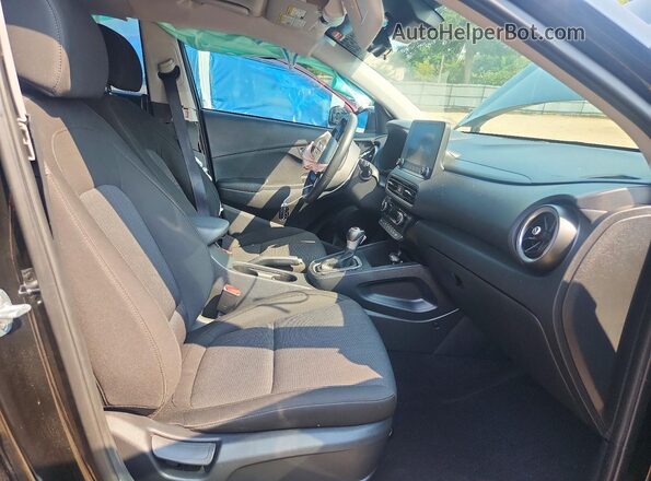 KM8K32AB7NU856399 2022 HYUNDAI KONA Black Սալոնի դիմացի տեսք