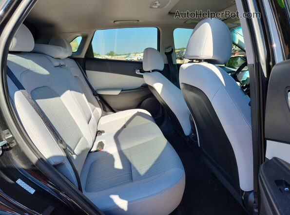 KM8K32AB7PU056687 2023 HYUNDAI KONA Черный Вид задней части салона