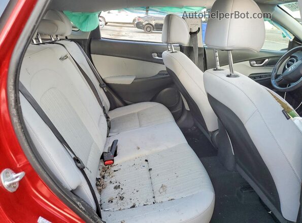KM8K32AB8NU772821 2022 HYUNDAI KONA Red Rear interior view