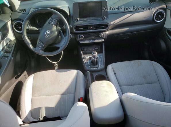 KM8K32AB8NU772821 2022 HYUNDAI KONA Red Dashboard view