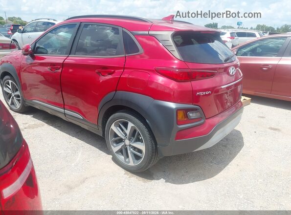 KM8K33A51LU569749 2020 HYUNDAI KONA Red Rear left