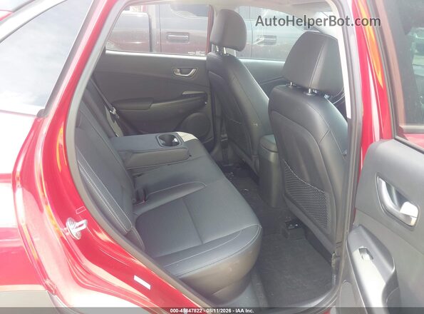 KM8K33A51LU569749 2020 HYUNDAI KONA Red VIN sticker view
