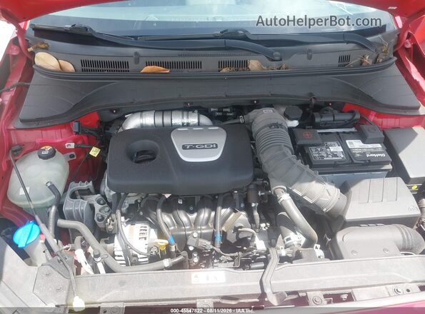 KM8K33A51LU569749 2020 HYUNDAI KONA Red Rear view