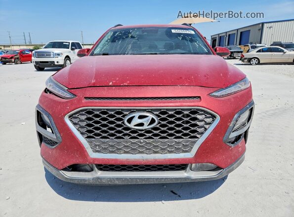KM8K33A51MU687768 2021 HYUNDAI KONA Red Vista frontal