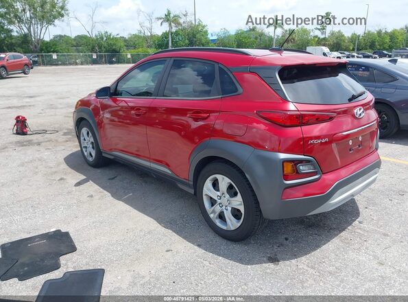 KM8K33A54JU080579 2018 HYUNDAI KONA Red Tył lewy