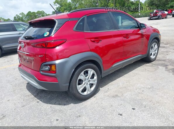 KM8K33A54JU080579 2018 HYUNDAI KONA Red Tył prawy