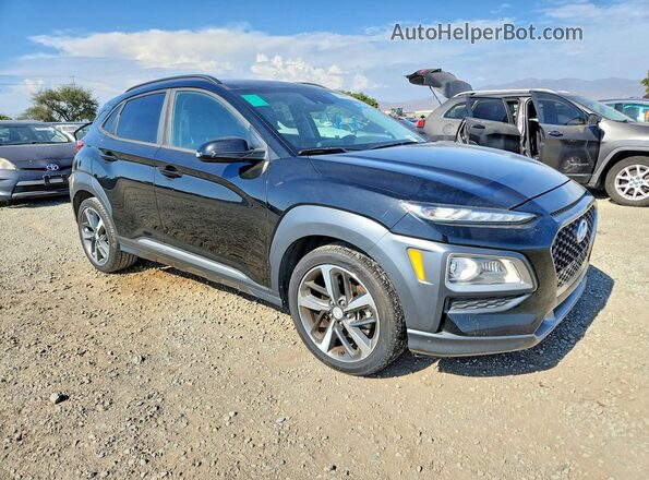 KM8K33A54KU217330 2019 HYUNDAI KONA Черный Передняя правая четверть