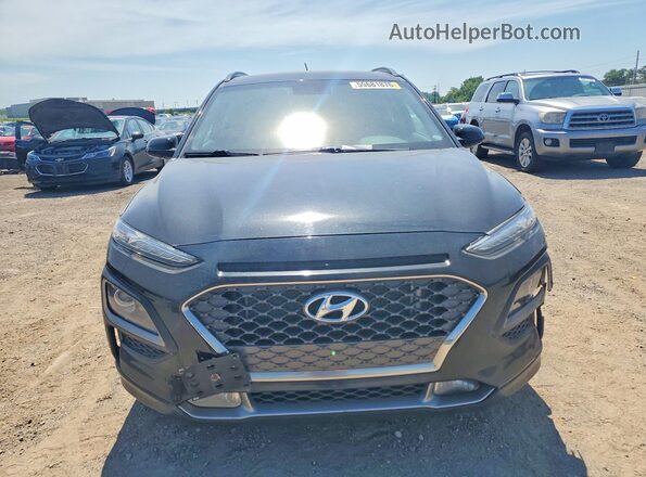 KM8K33A55JU071115 2018 HYUNDAI KONA Black Դիմացի տեսք