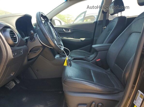 KM8K33A55JU071115 2018 HYUNDAI KONA Black Սալոնի դիմացի տեսք