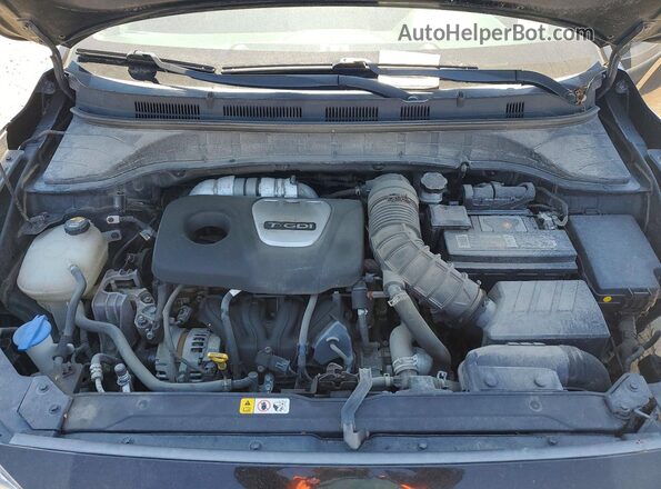 KM8K33A55JU071115 2018 HYUNDAI KONA Black Սալոնի հետևի տեսք