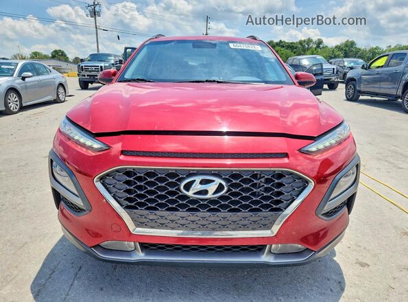 KM8K33A55JU078629 2018 HYUNDAI KONA Red Front view