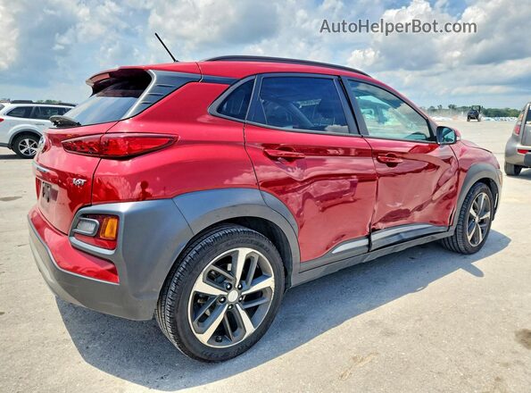 KM8K33A55JU078629 2018 HYUNDAI KONA Red Rear right