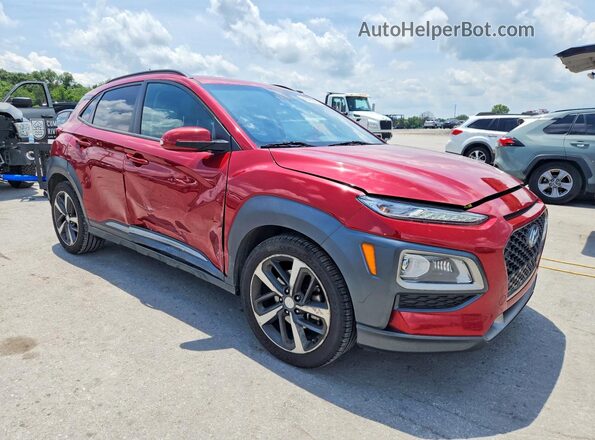 KM8K33A55JU078629 2018 HYUNDAI KONA Red Front right