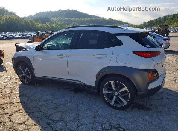 KM8K33A55LU559774 2020 HYUNDAI KONA White Trasero izquierdo