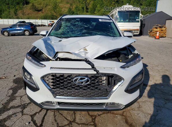 KM8K33A55LU559774 2020 HYUNDAI KONA White Vista frontal