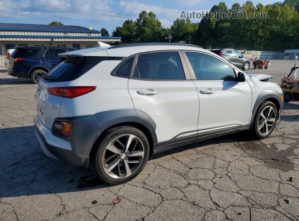 KM8K33A55LU559774 2020 HYUNDAI KONA White Trasero derecho