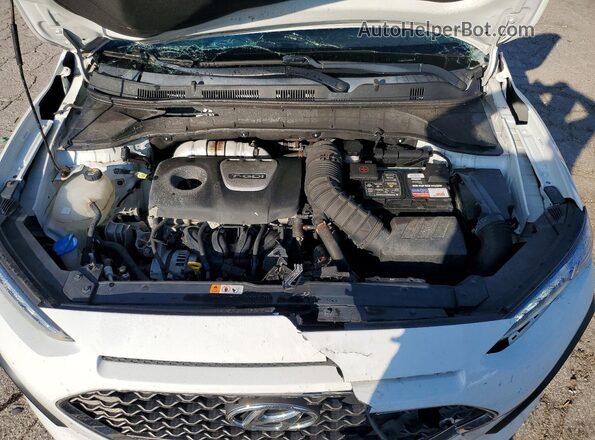 KM8K33A55LU559774 2020 HYUNDAI KONA White Vista interior trasera