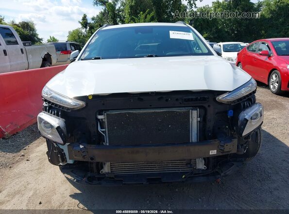 KM8K33A56LU490710 2020 HYUNDAI KONA White უკანა სალონის ხედი