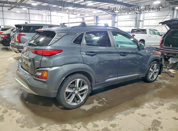 KM8K33A57LU522967 2020 HYUNDAI KONA Charcoal Trasero derecho