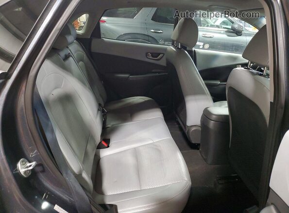 KM8K33A57LU522967 2020 HYUNDAI KONA Charcoal Vista de los asientos traseros
