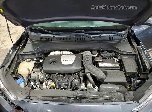 KM8K33A57LU522967 2020 HYUNDAI KONA Charcoal Vista interior trasera