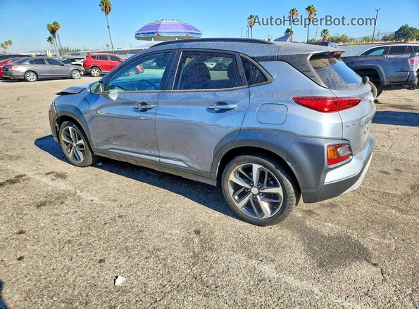 KM8K33A57LU565673 2020 HYUNDAI KONA Gray Trasero izquierdo