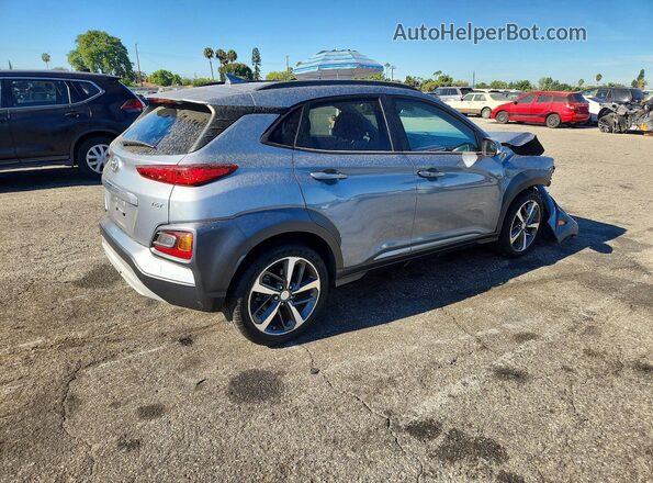 KM8K33A57LU565673 2020 HYUNDAI KONA Gray Trasero derecho