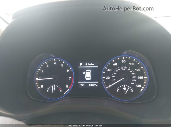KM8K33A58KU360457 2019 HYUNDAI KONA Red Вид задніх сидінь