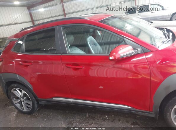 KM8K33A58KU360457 2019 HYUNDAI KONA Red Вид задньої частини салону