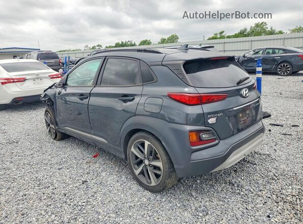 KM8K33A59LU416830 2020 HYUNDAI KONA Charcoal Հետևի ձախ