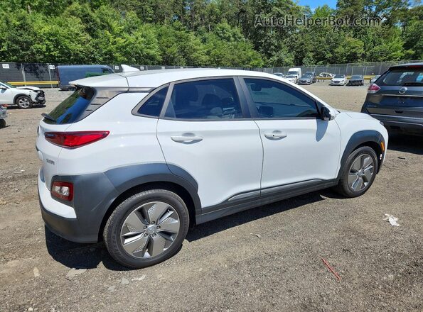KM8K33AG0MU128701 2021 HYUNDAI KONA White უკანა მარჯვენა
