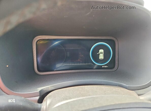 KM8K33AG0PU168877 2023 HYUNDAI KONA Gray Vista del cuadro de instrumentos