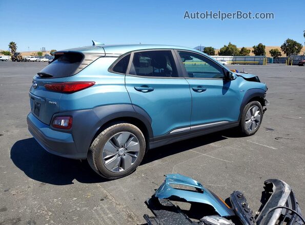 KM8K33AG2LU068130 2020 HYUNDAI KONA Teal უკანა მარჯვენა