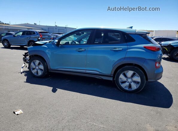 KM8K33AG2LU068130 2020 HYUNDAI KONA Teal უკანა მარცხენა