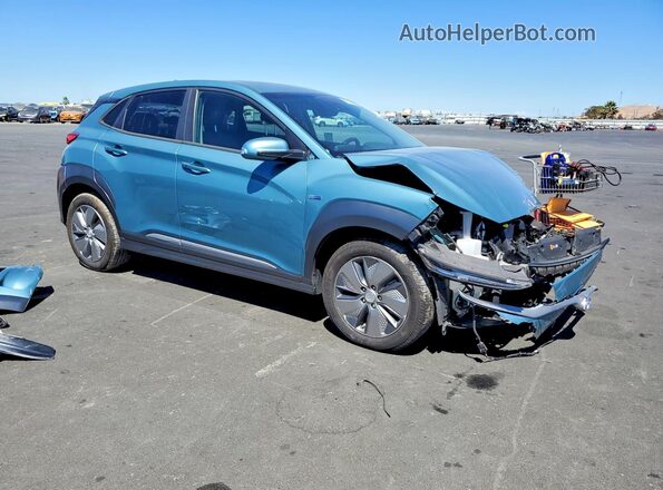 KM8K33AG2LU068130 2020 HYUNDAI KONA Teal წინა მარჯვენა
